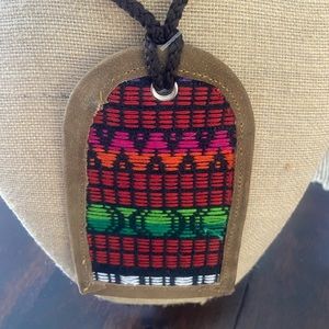 NWT Huipil Luggage Tag Noonday Collection
